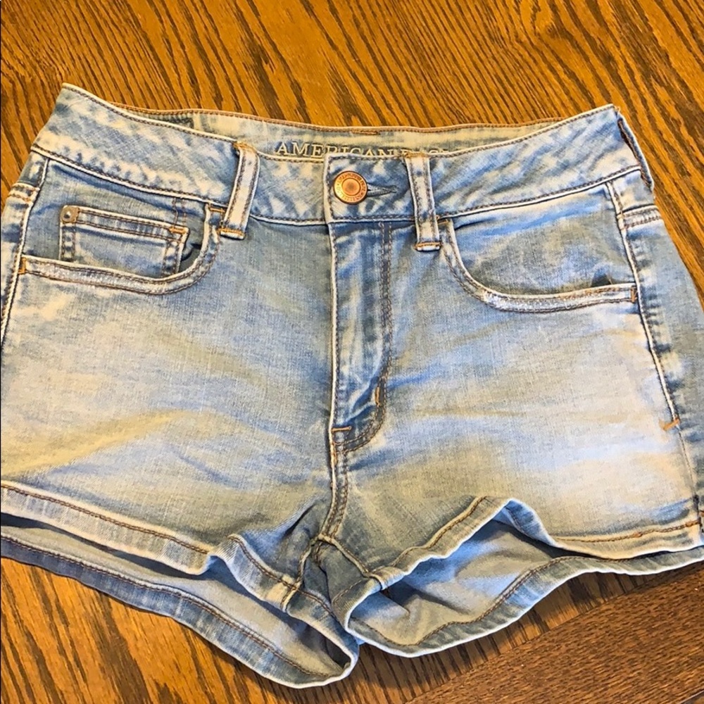 American eagle jean shorts